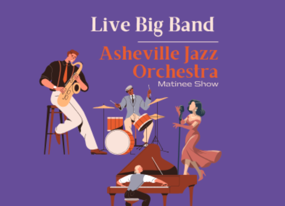 Asheville Jazz Orchestra Live Big Band in June
