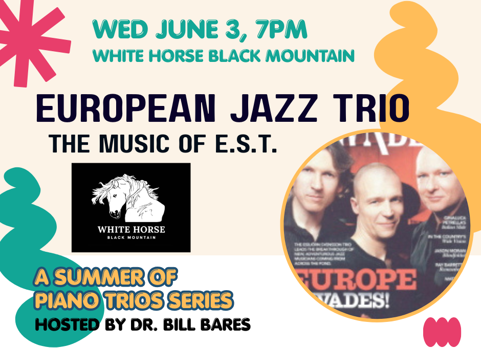 European Jazz Trio with Dr. Bill Bares