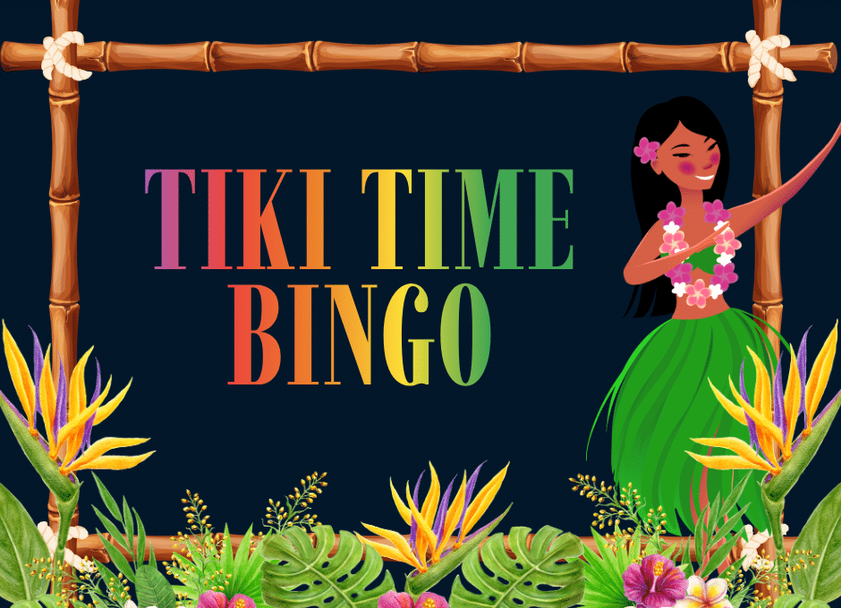 Tiki Time Bingo